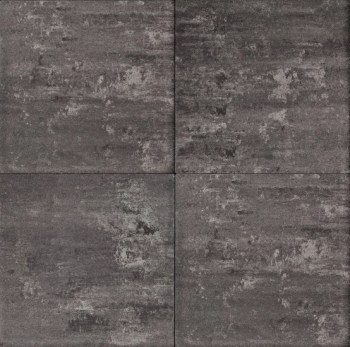 luxe tuintegel black-grey, grijs zwart, 60x60, 60x60x5 cm, redsun, betontegel